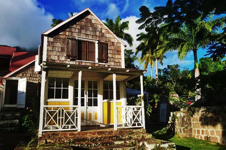 Oldest wooden house on Nevis