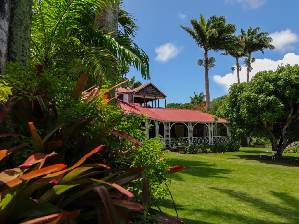 The Great House at Hermitage Nevis
